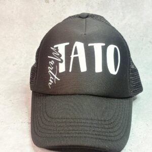 Šiltovka Trucker 5panelová so sieťkou, čierna