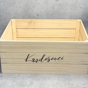 Drevený box
