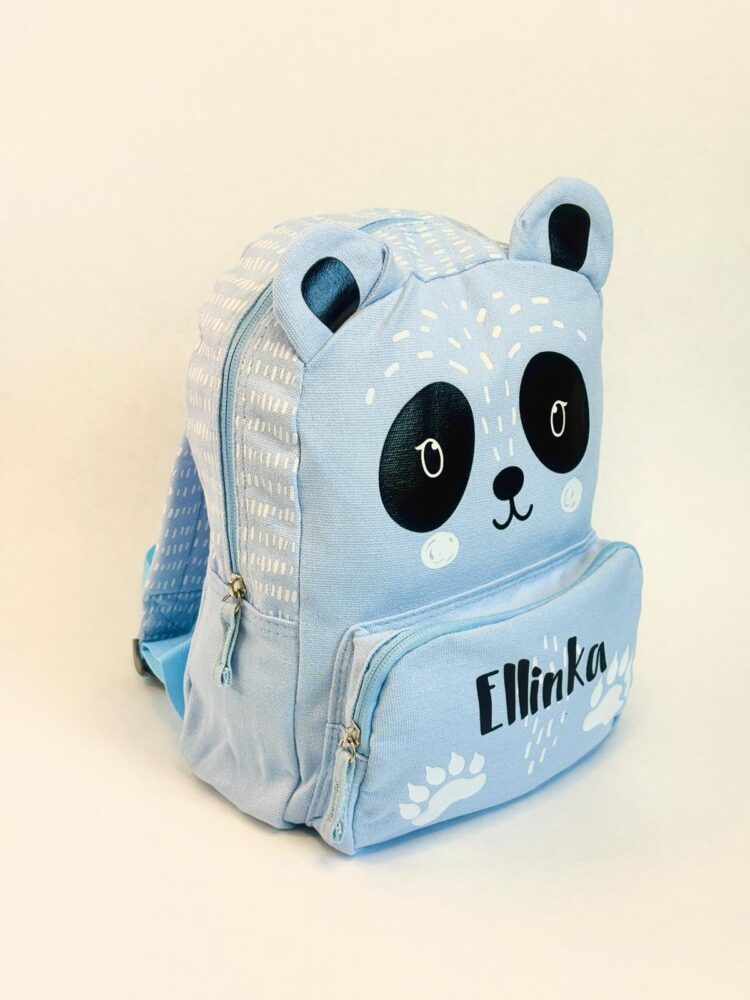 Detský batoh Panda, svetlomodrá – Obrázok 2